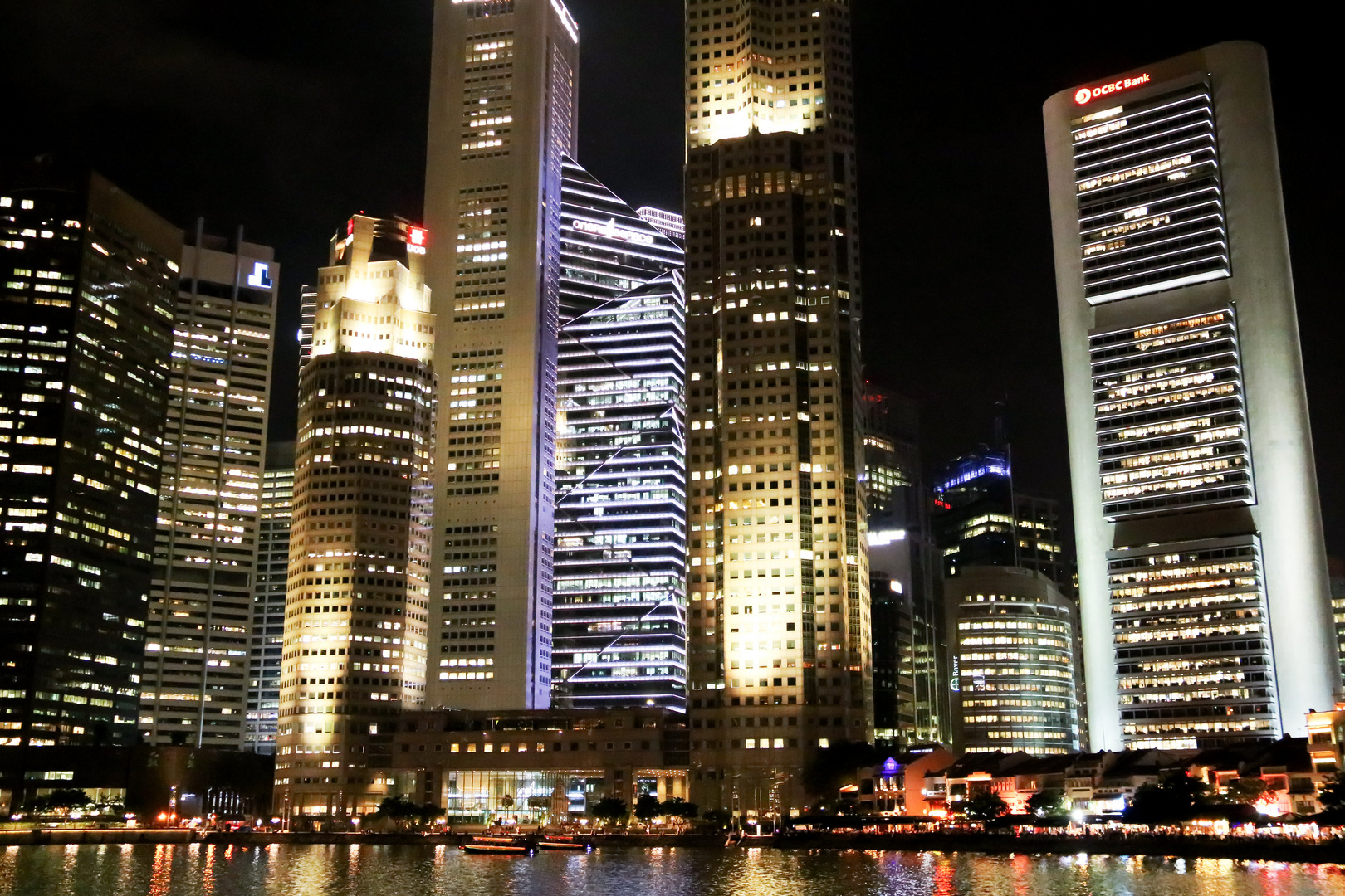 Singapore at night