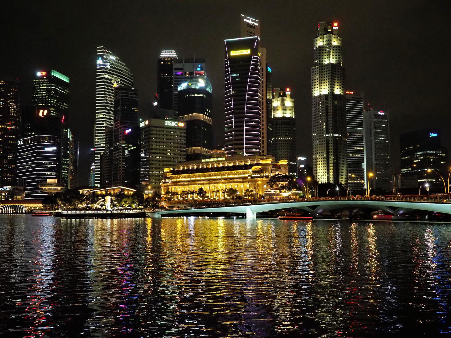 Singapore at night