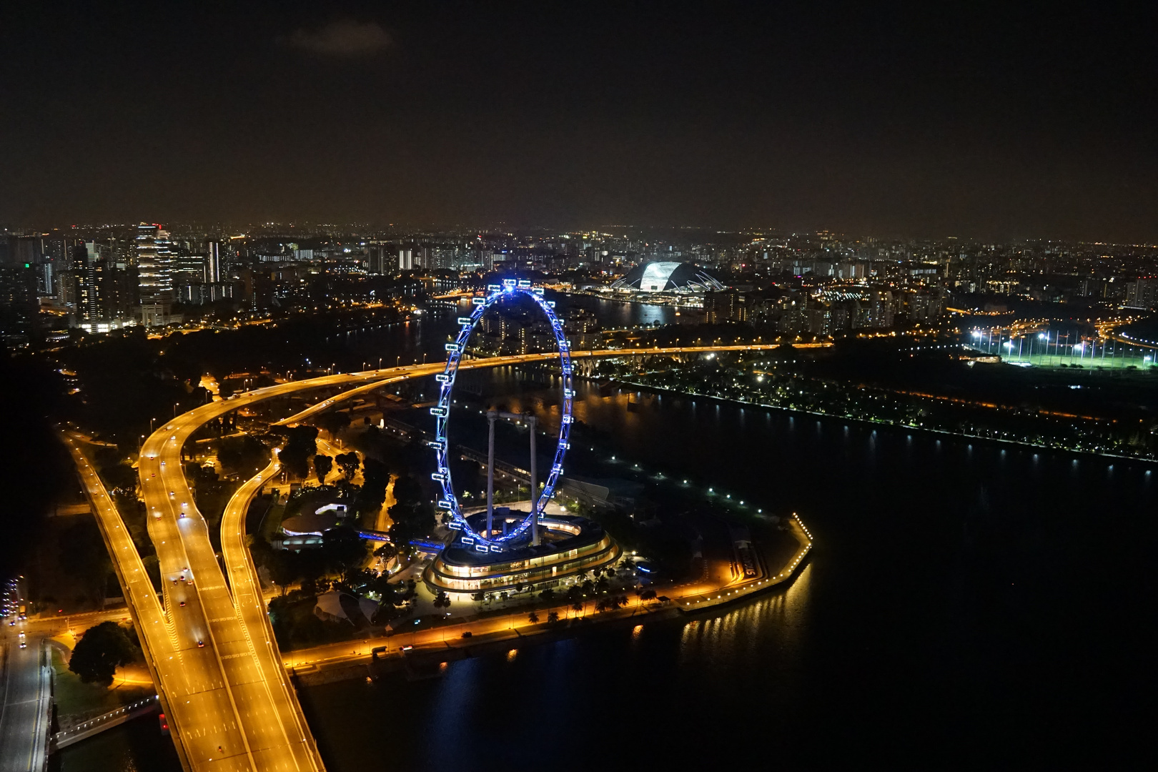 singapore bei Nacht *