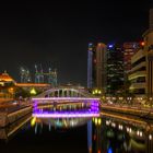 Singapore Boat Quay by night II