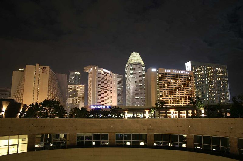 singapore by night