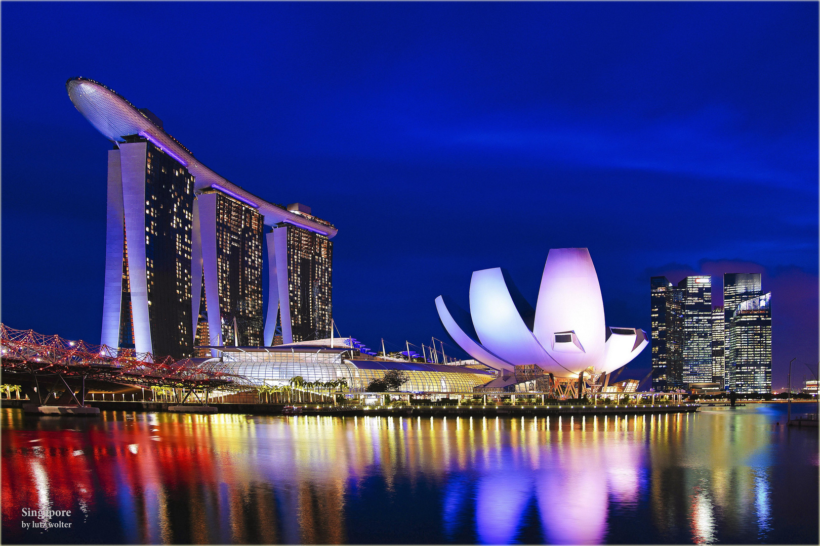 Singapore by night