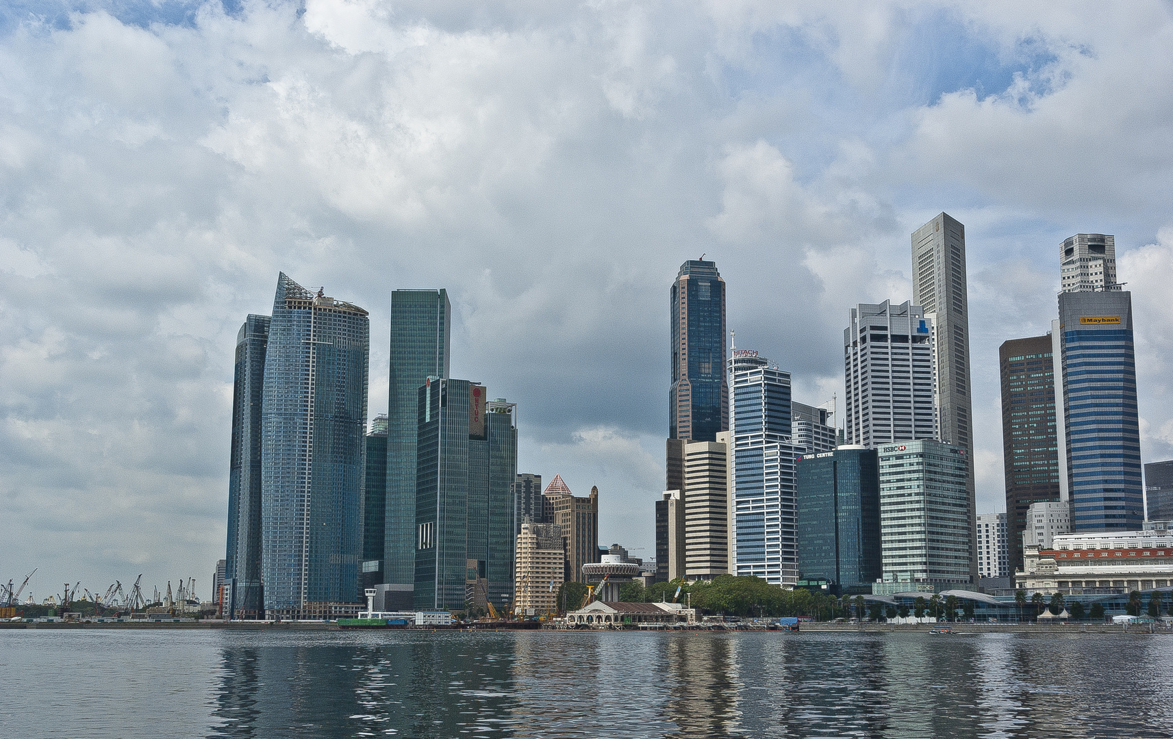 Singapore, das Finanzzentrum