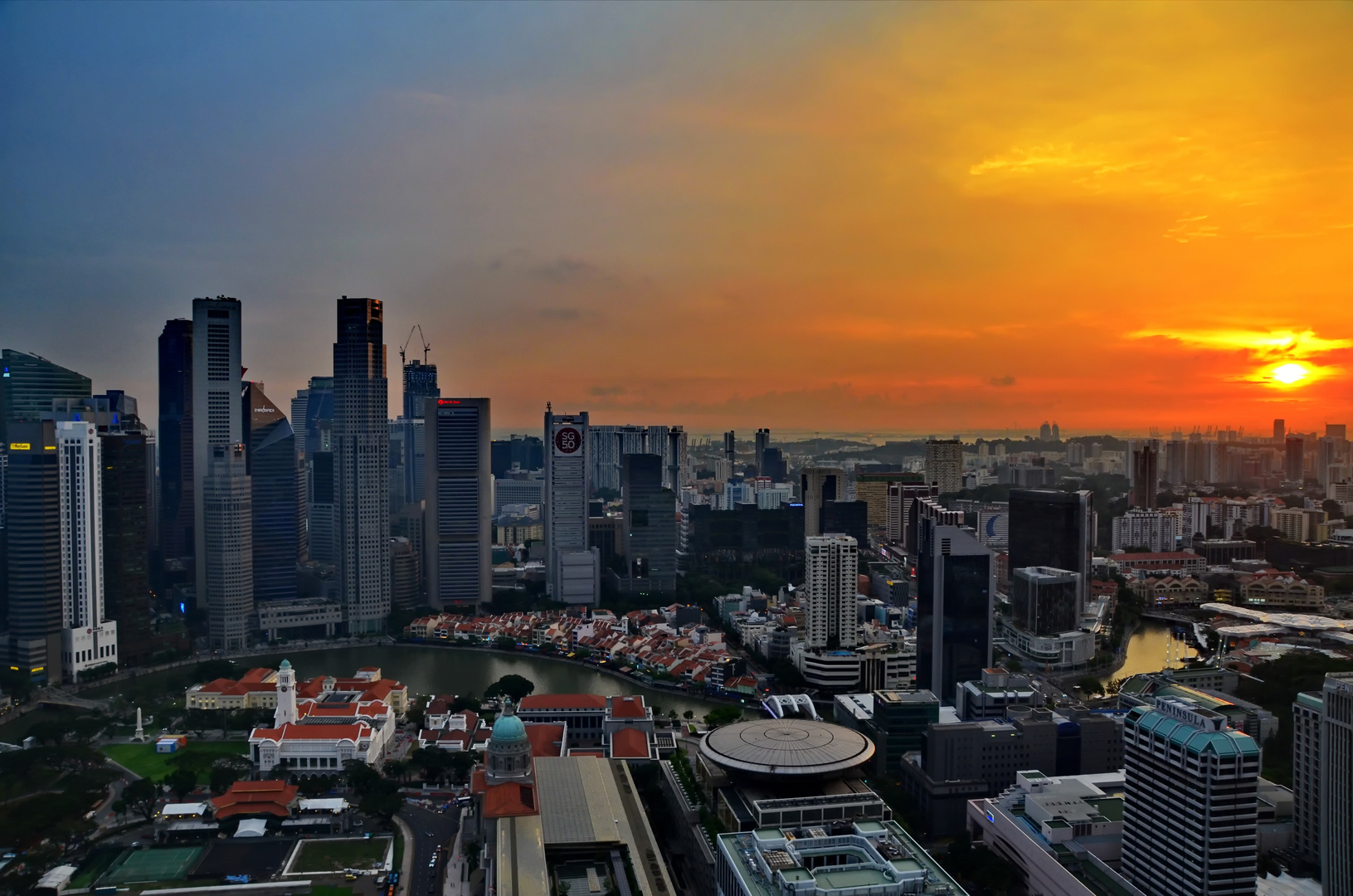 Singapore evening