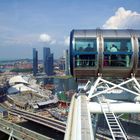 Singapore Flyer on the top