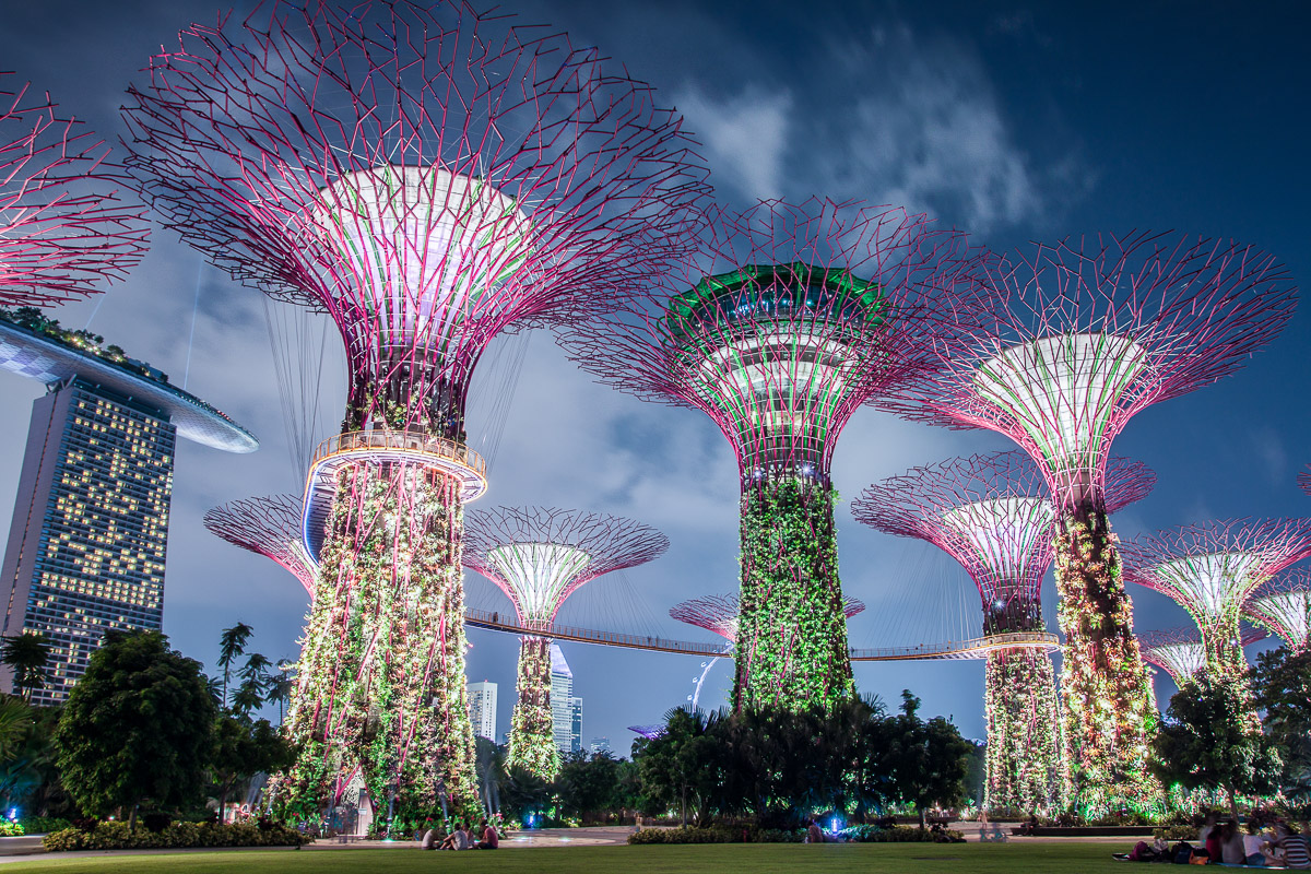 Singapore, Gardens by the Bay HDR