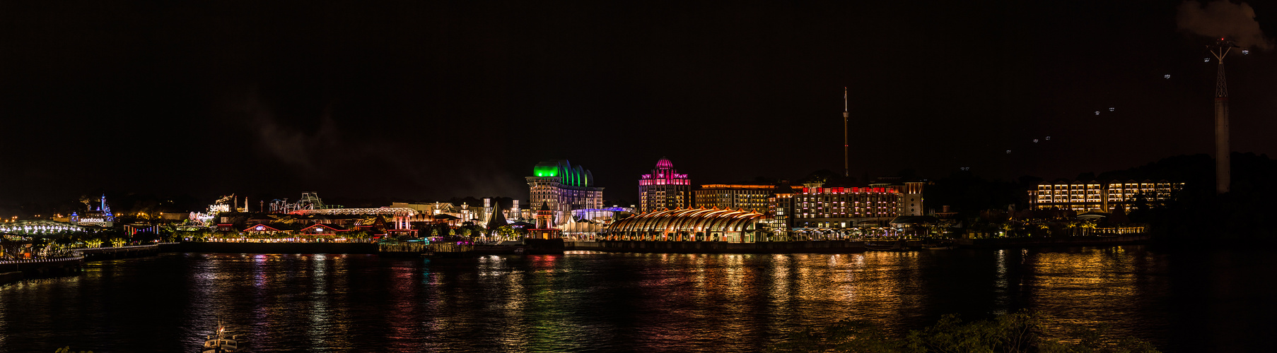 Singapore Harbour Panorama