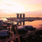 Singapore Marina Bay at sunrise