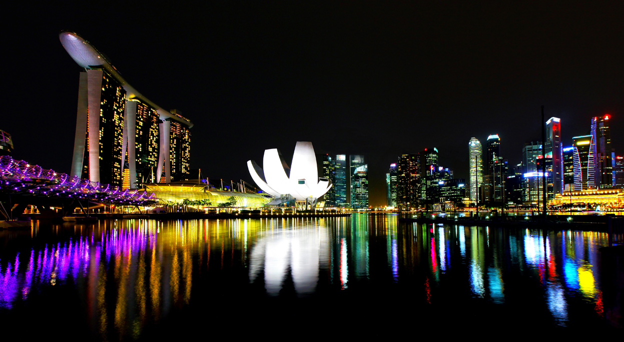 Singapore Marina Bay @ night 3