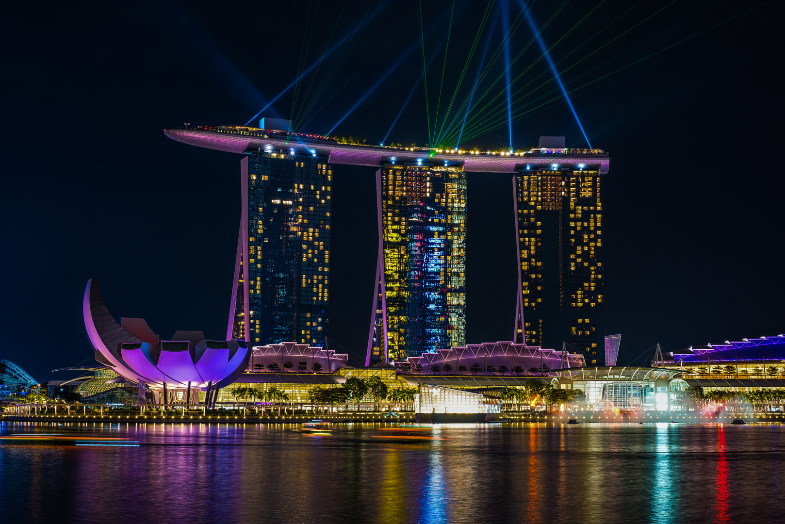 Singapore, MBS Lasershow