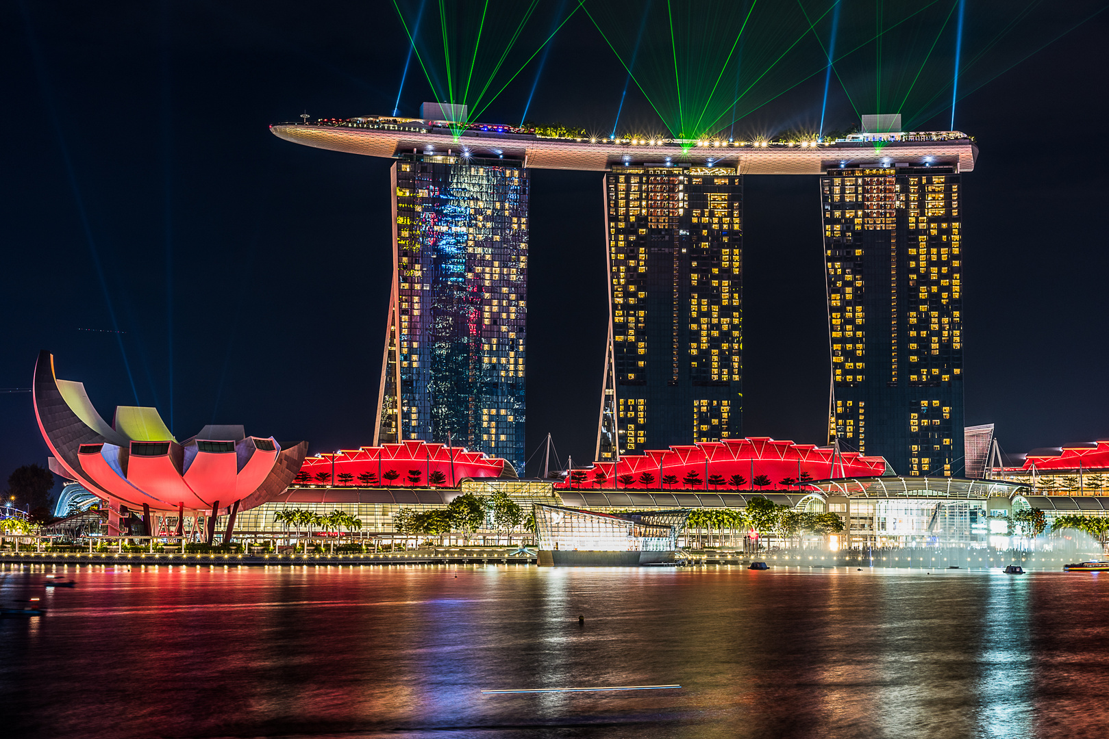 Singapore, MBS Lasershow