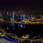 Singapore Night Panorama