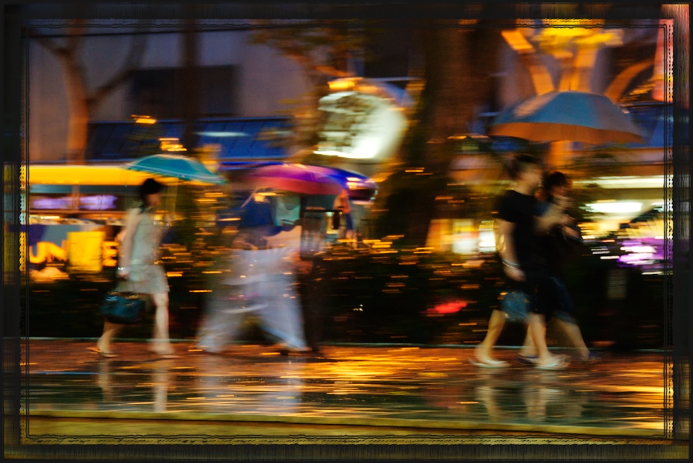 Singapore - Orchard Road by Rain