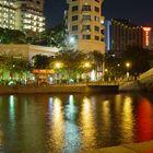 Singapore River bei Nacht