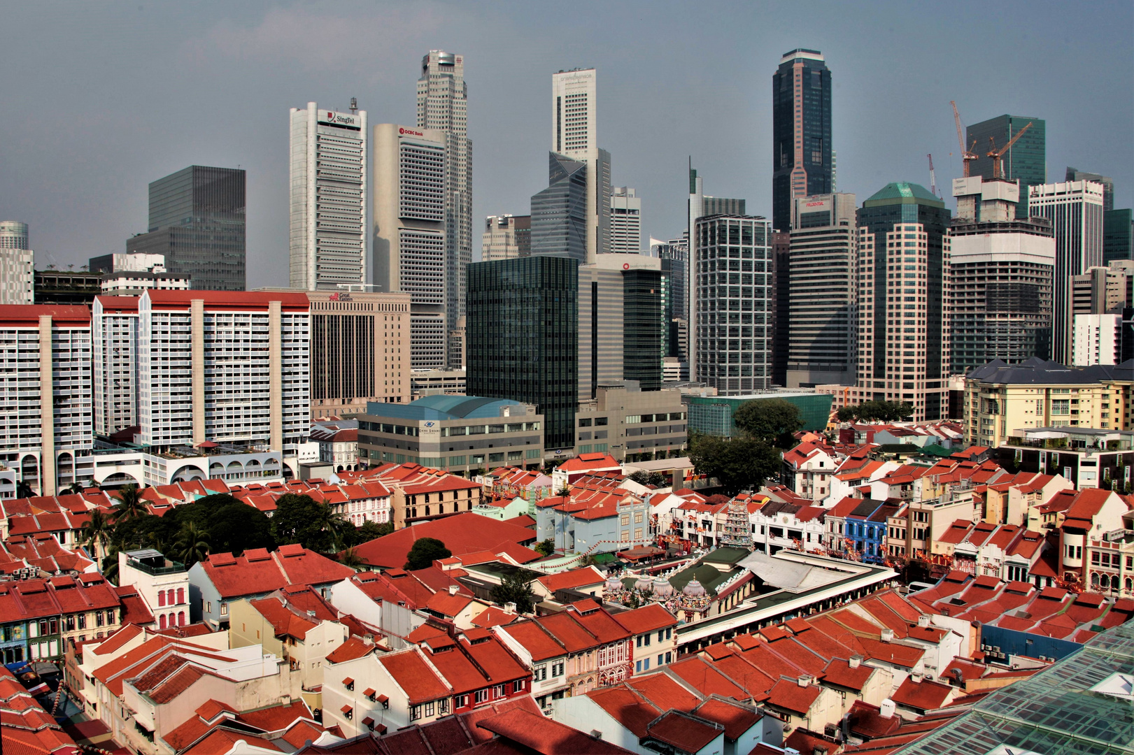 Singapore roofs