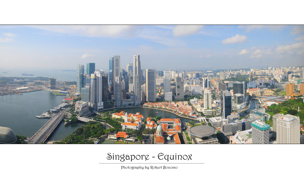 Singapore Skyline - Equinox #2