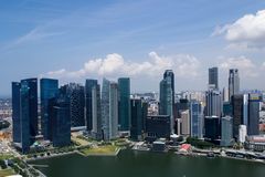 singapore skyline & marina