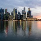 Singapore Skyline Marina Bay