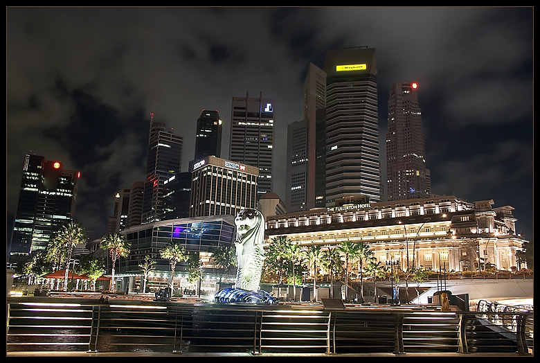 Singapore Skyline @ Night