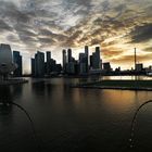 Singapore sunset