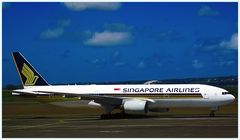 Singapur Airlines Boeing 777..mit Fernweh im Blut...