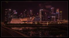 Singapur bei Nacht 1