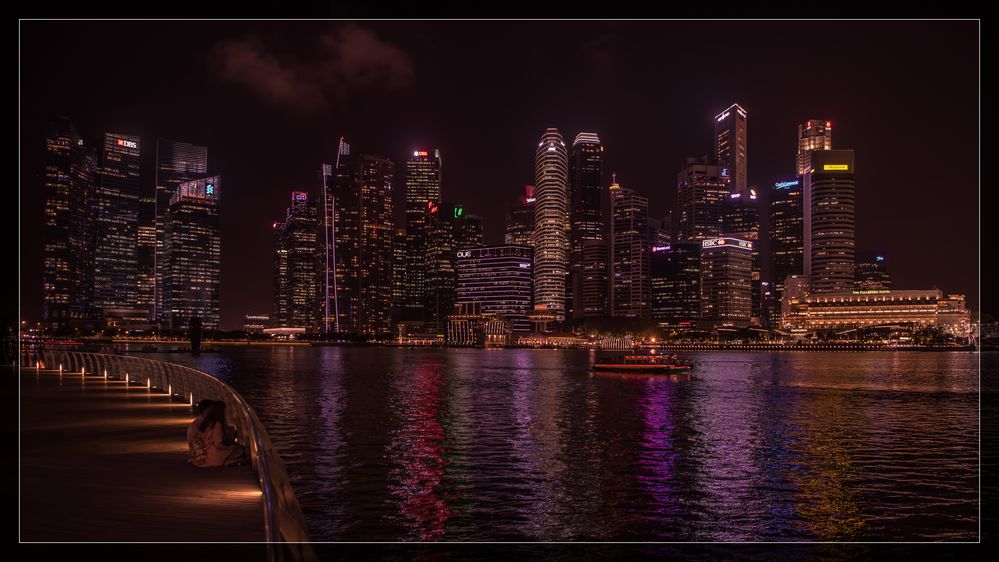 Singapur bei Nacht 2