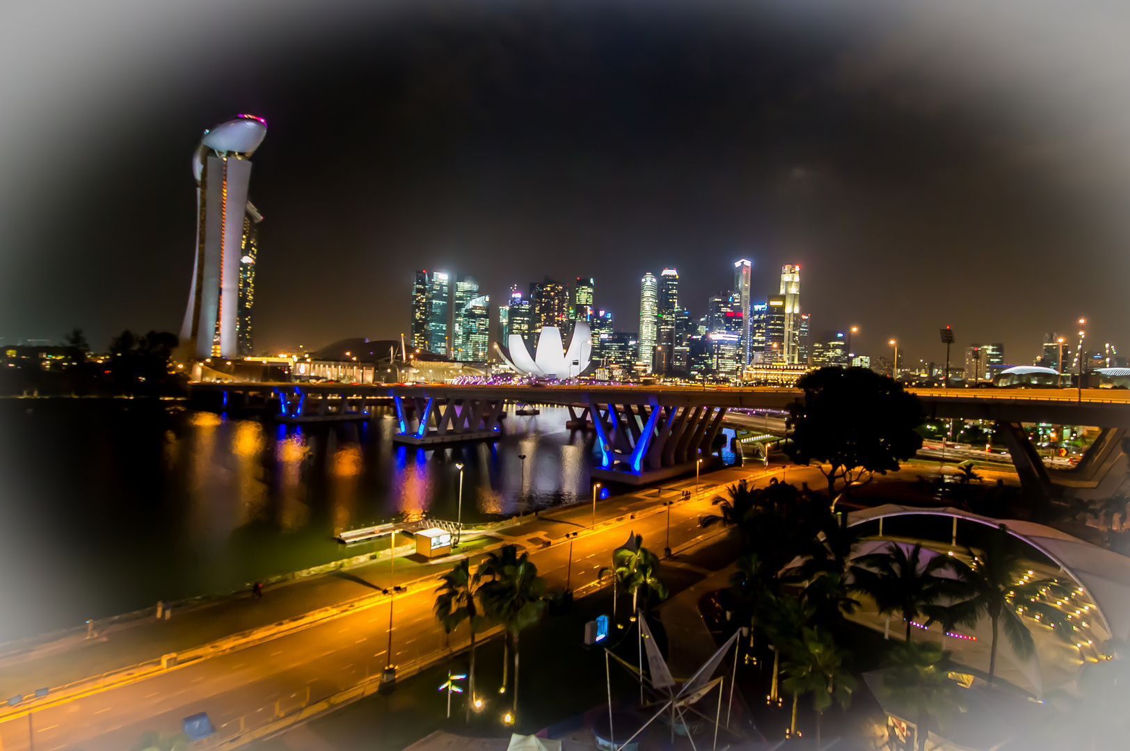 Singapur bei Nacht