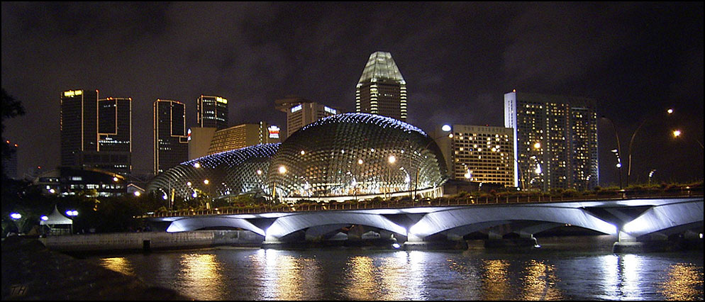 Singapur bei Nacht