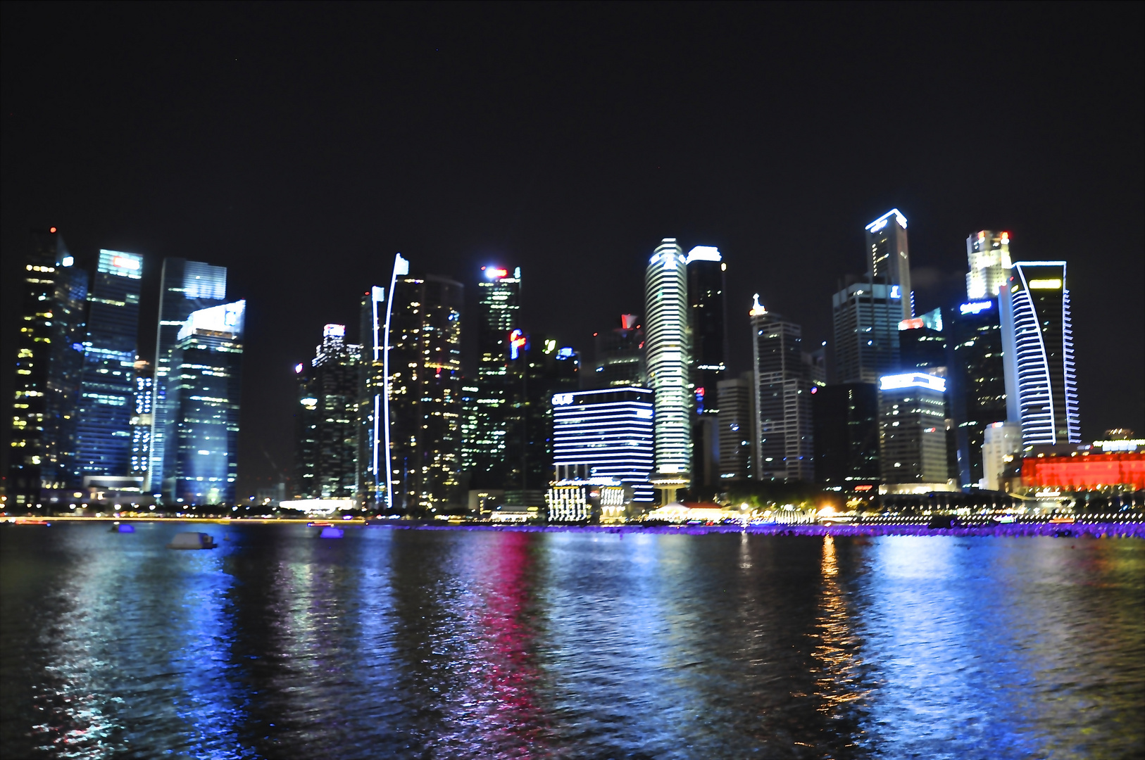 Singapur bei Nacht