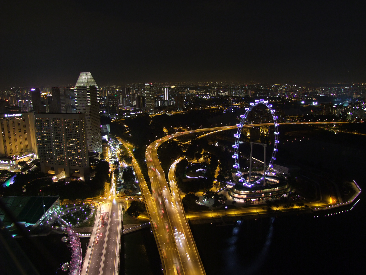 Singapur bei Nacht