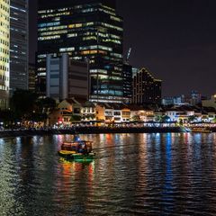 Singapur bei Nacht