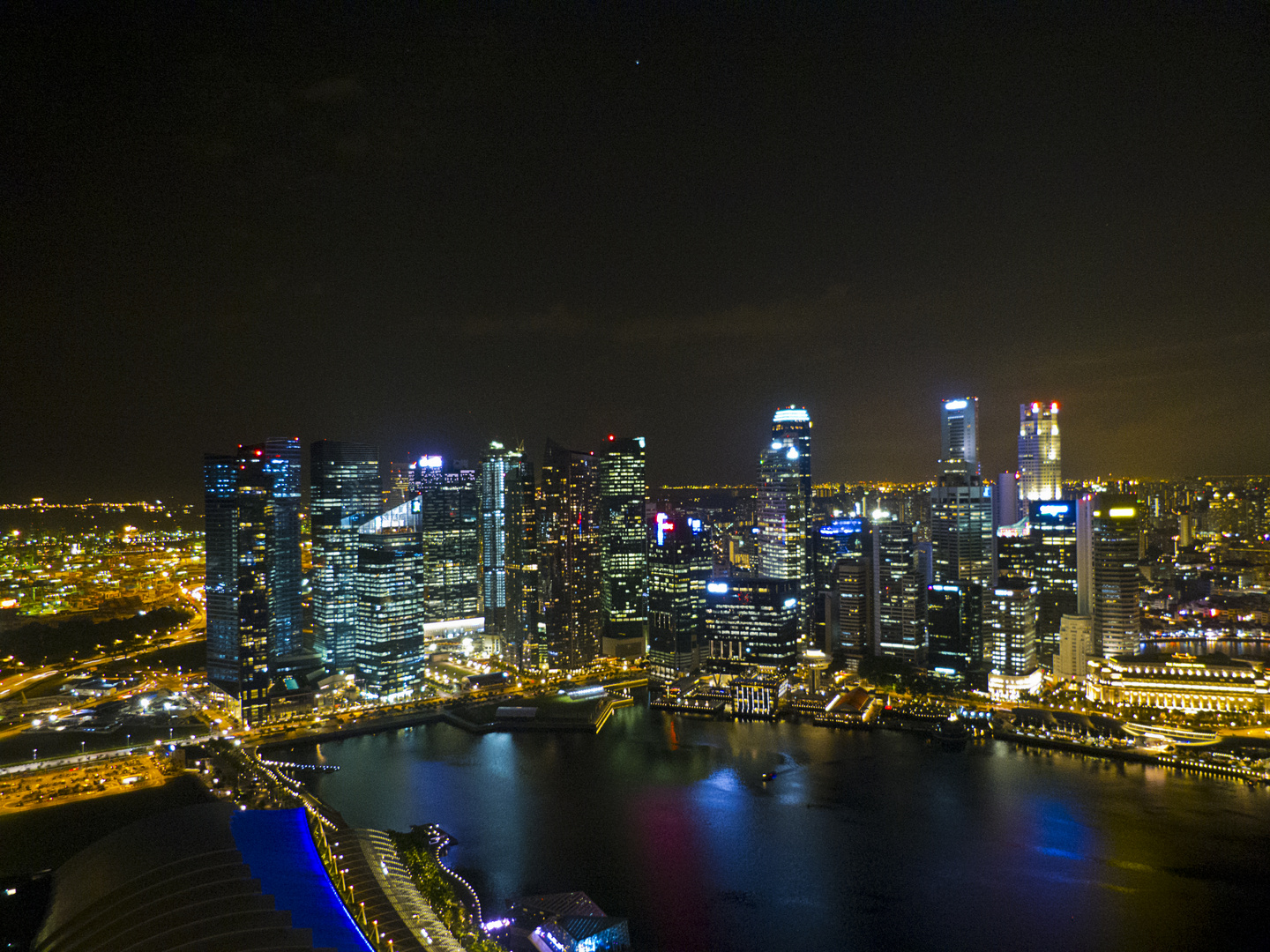 Singapur bei Nacht