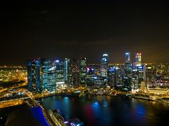 Singapur bei Nacht