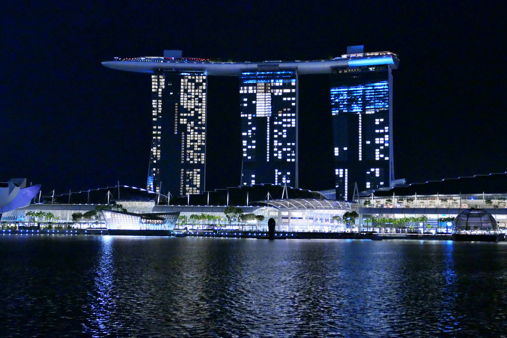 Singapur bei Nacht