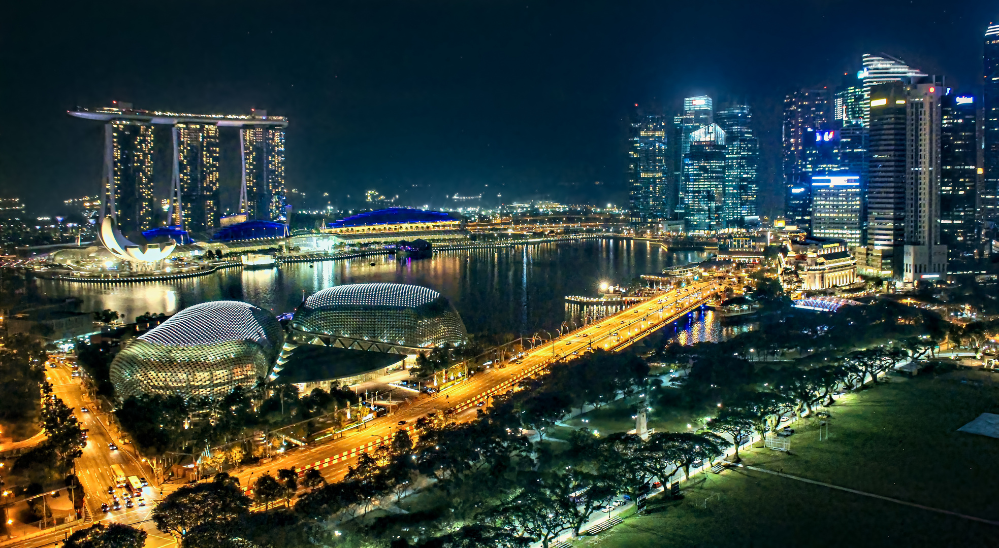 Singapur by night