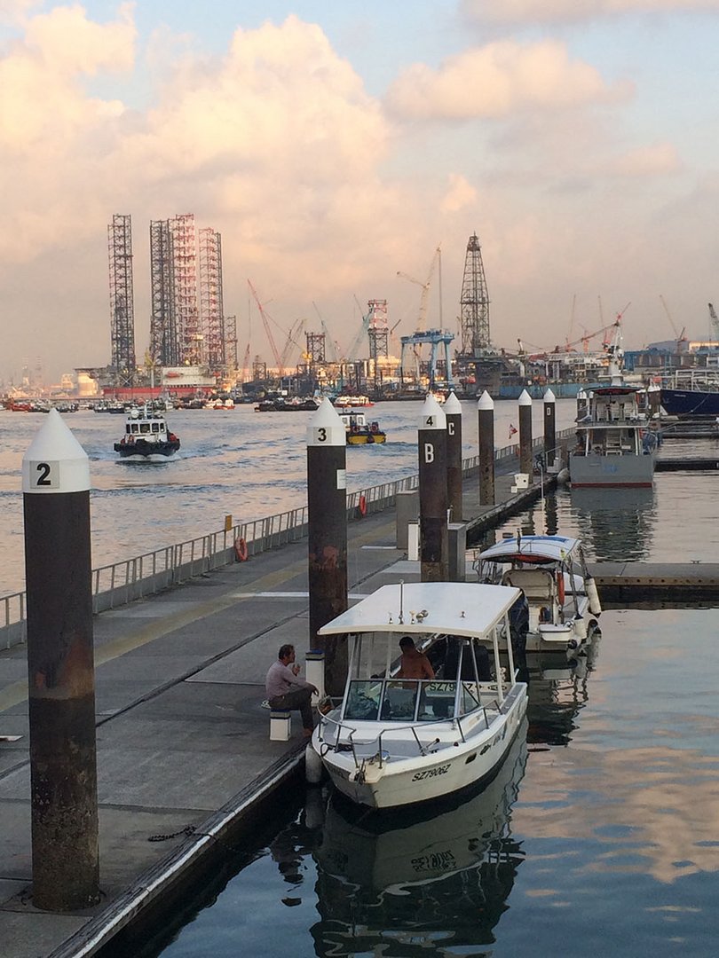 Singapur Hafen 4