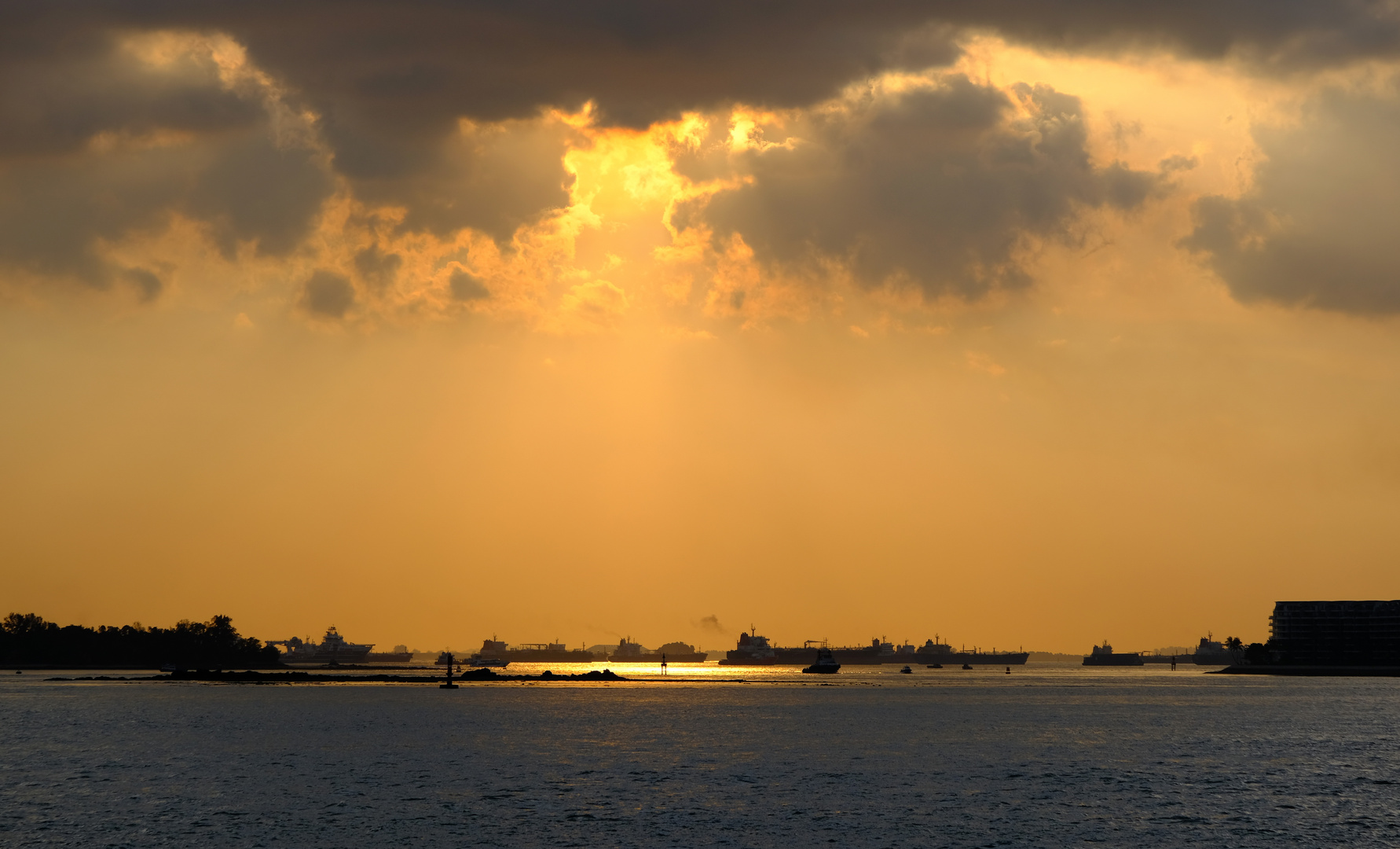 Singapur Hafen