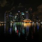 Singapur Hafenskyline