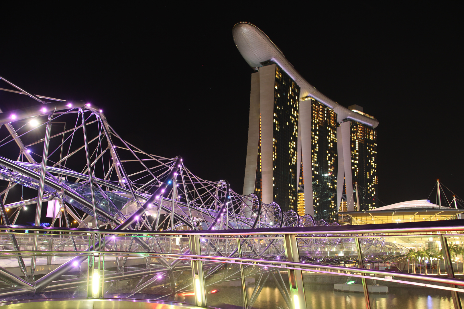 Singapur in der Nacht