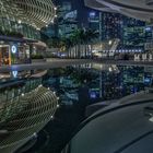 Singapur Marina Bay ArtScience Museum / Skyline