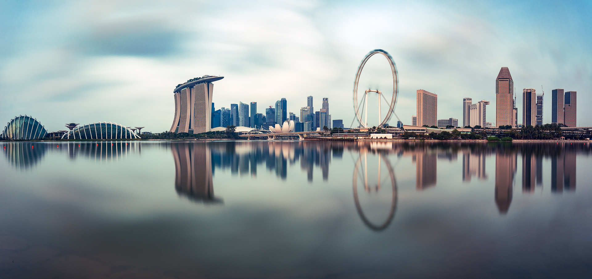 Singapur - Marina Bay Panorama