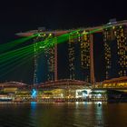 Singapur: Marina Bay Sands, Lasershow