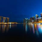 Singapur: Marina Bay zur blauen Stunde #1
