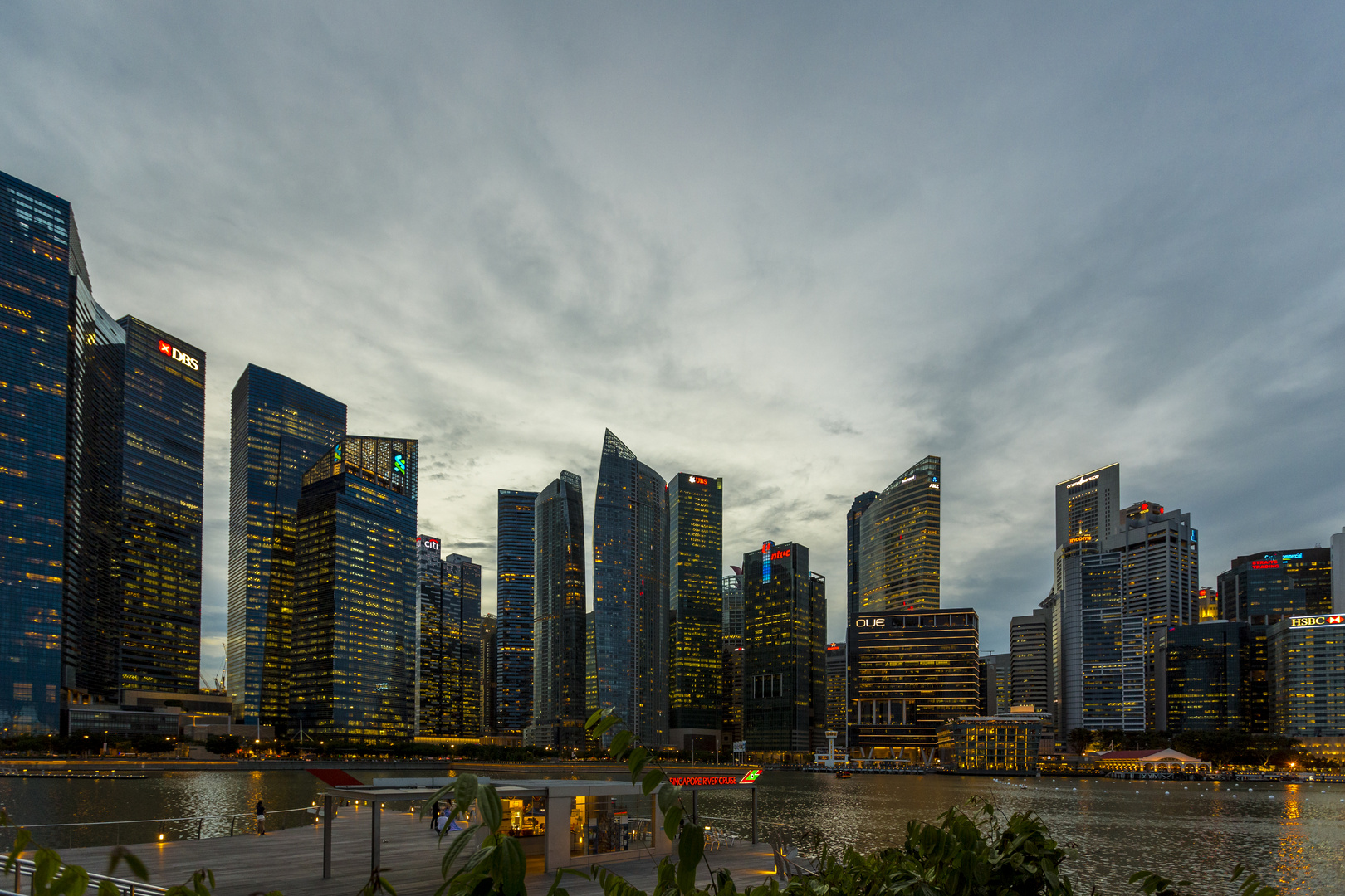 Singapur Skyline IV