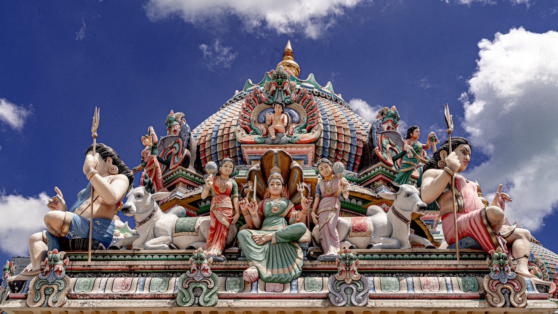  Singapur - Sri Mariamman Tempel