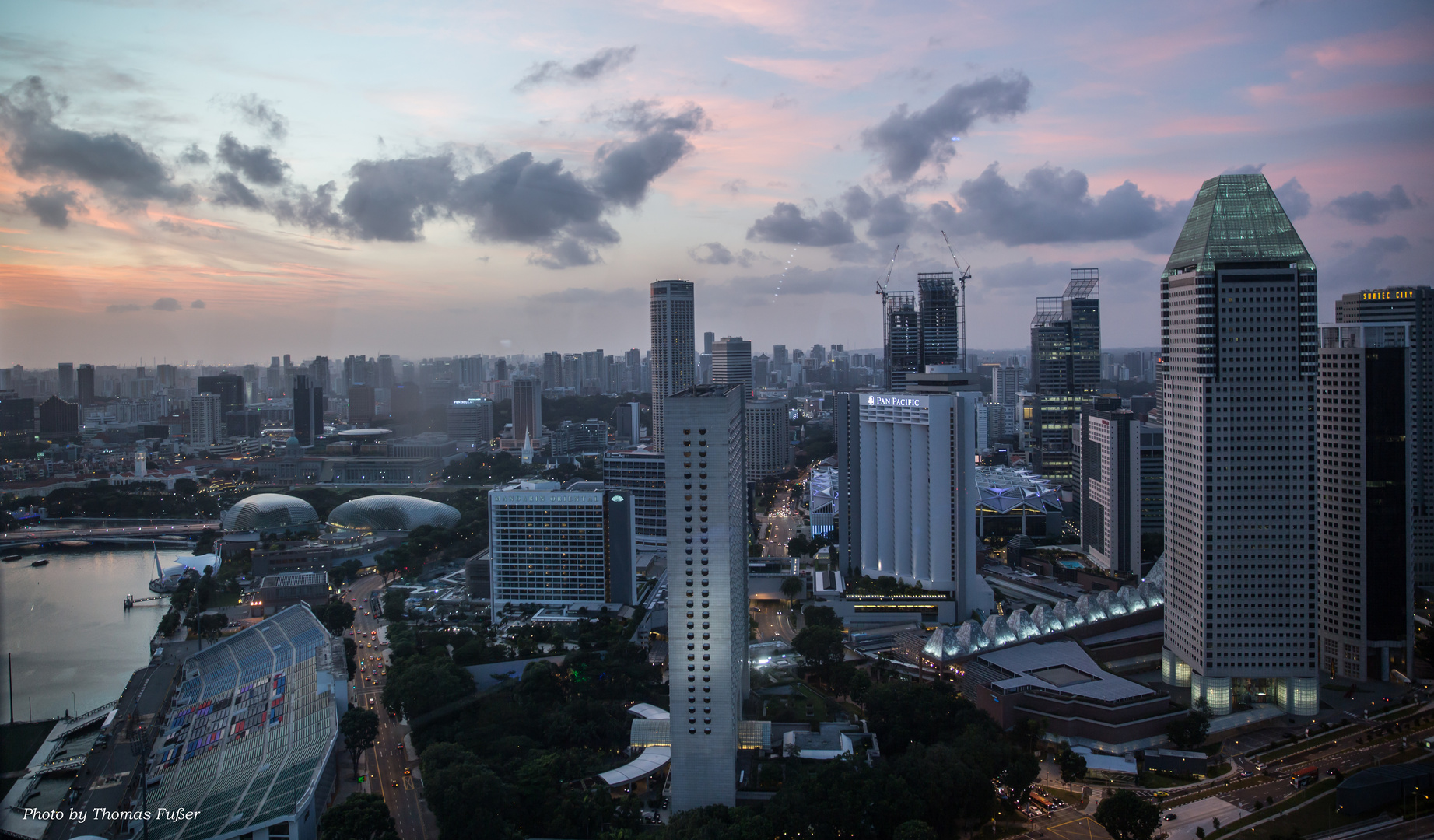 Singapur twilight