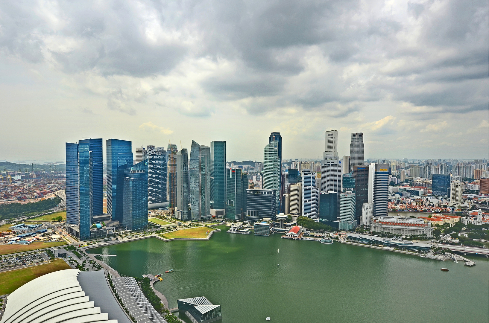 Singapur vom Marina Bay