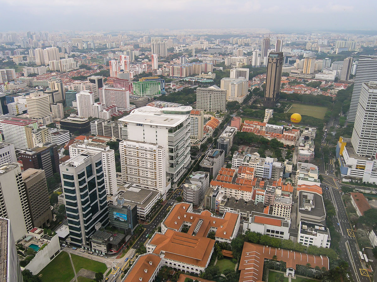 Singapur von oben