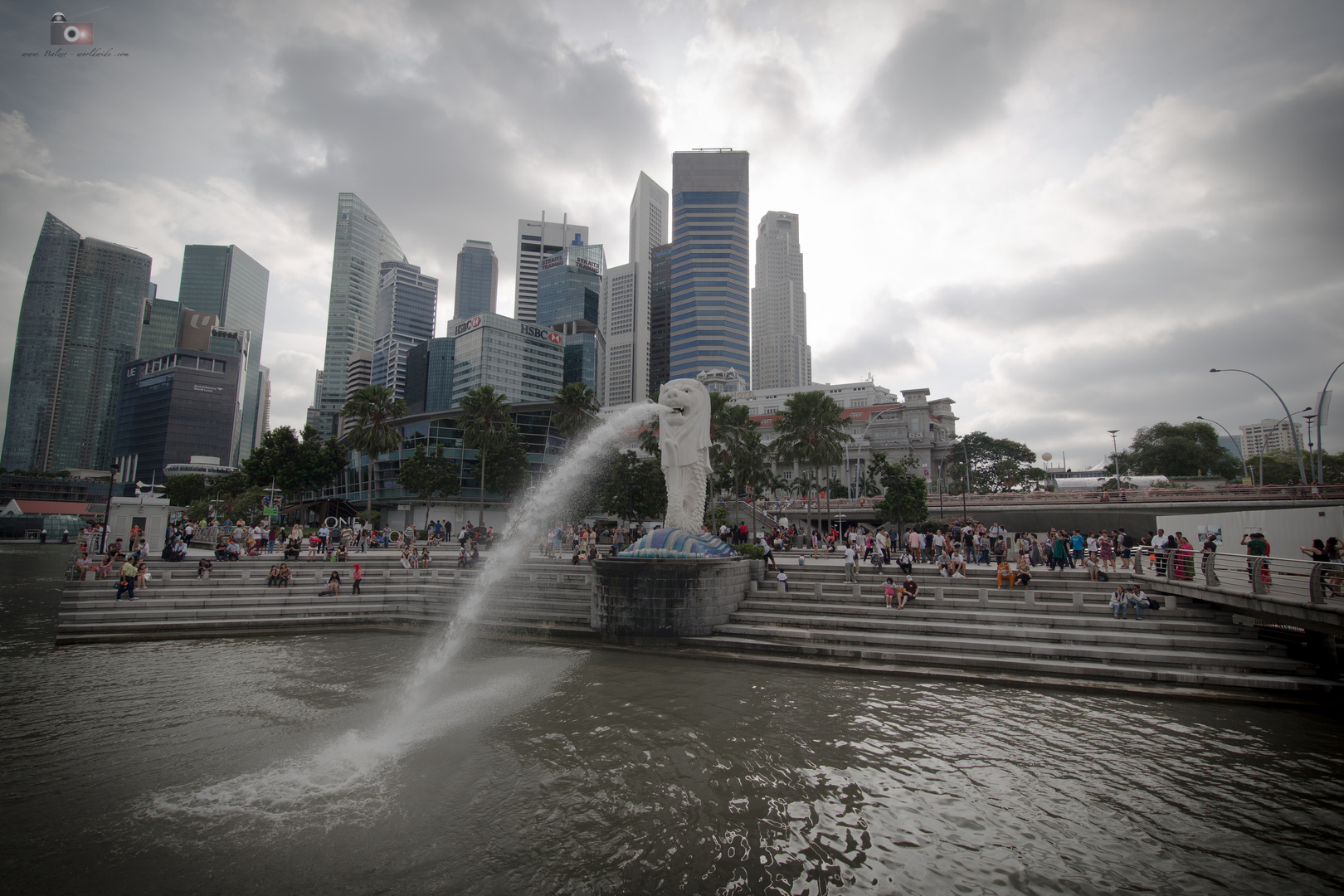 Singapur Wasserspeier